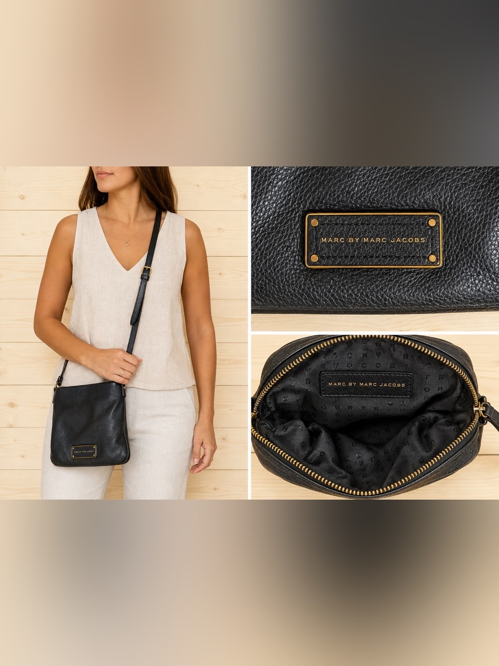 Marc by Marc Jacobs Too Hot To Handle Sia Crossbody Bag Black